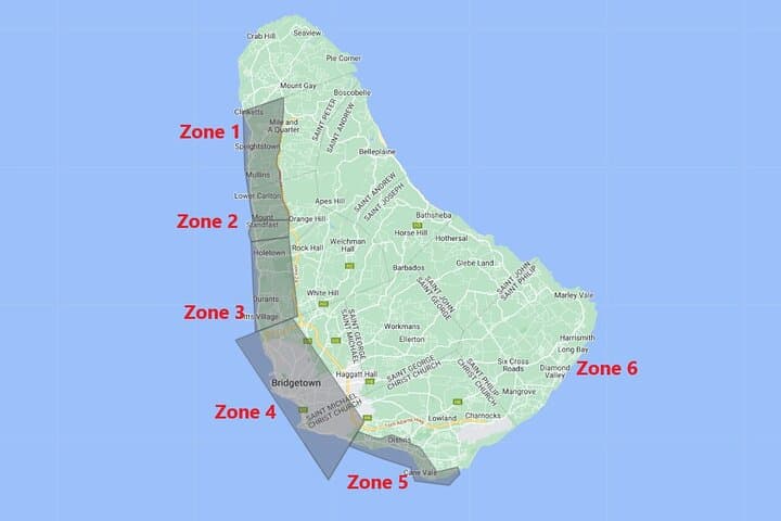 Private Airport Taxi in Barbados