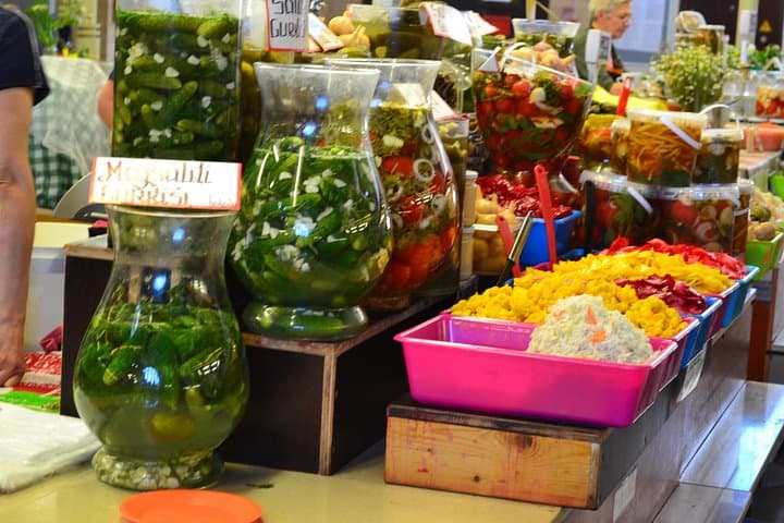 Latvian food tasting tour at Riga Central market (20 tastes)