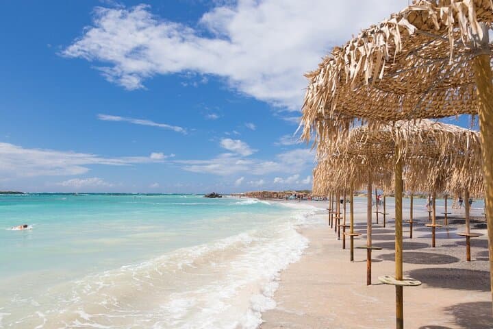 From Chania:Elafonissi Beach Day Trip, Elos, Honey & Wine Tasting