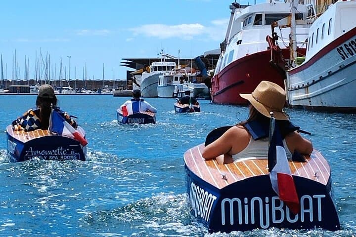 SÈTE EXPERIENCE guided miniboat tour on the Royal Canal