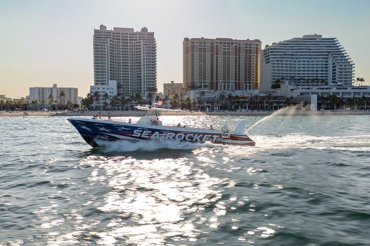 Sea Rocket Ocean Speed Boat Cruise in Fort Lauderdale, FL
