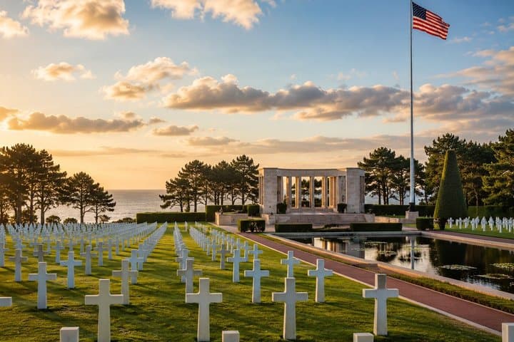 Normandy D-Day Beaches Tour & Packed Lunch from Le Havre