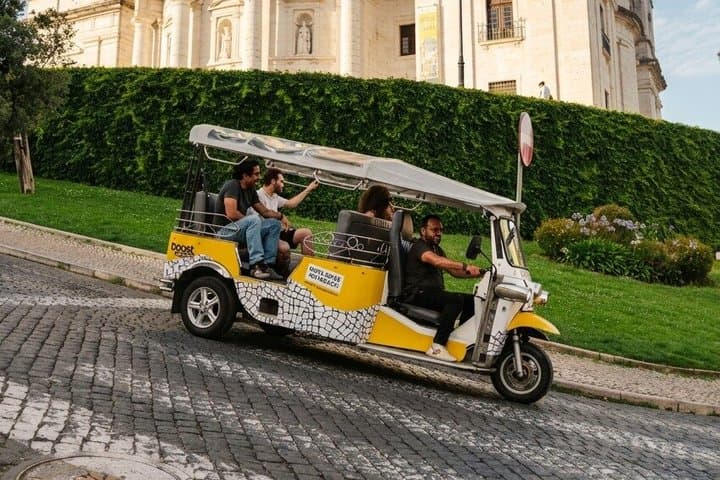 Private Lisbon Sightseeing Tuk-Tuk Tour: Alfama, Belém & More